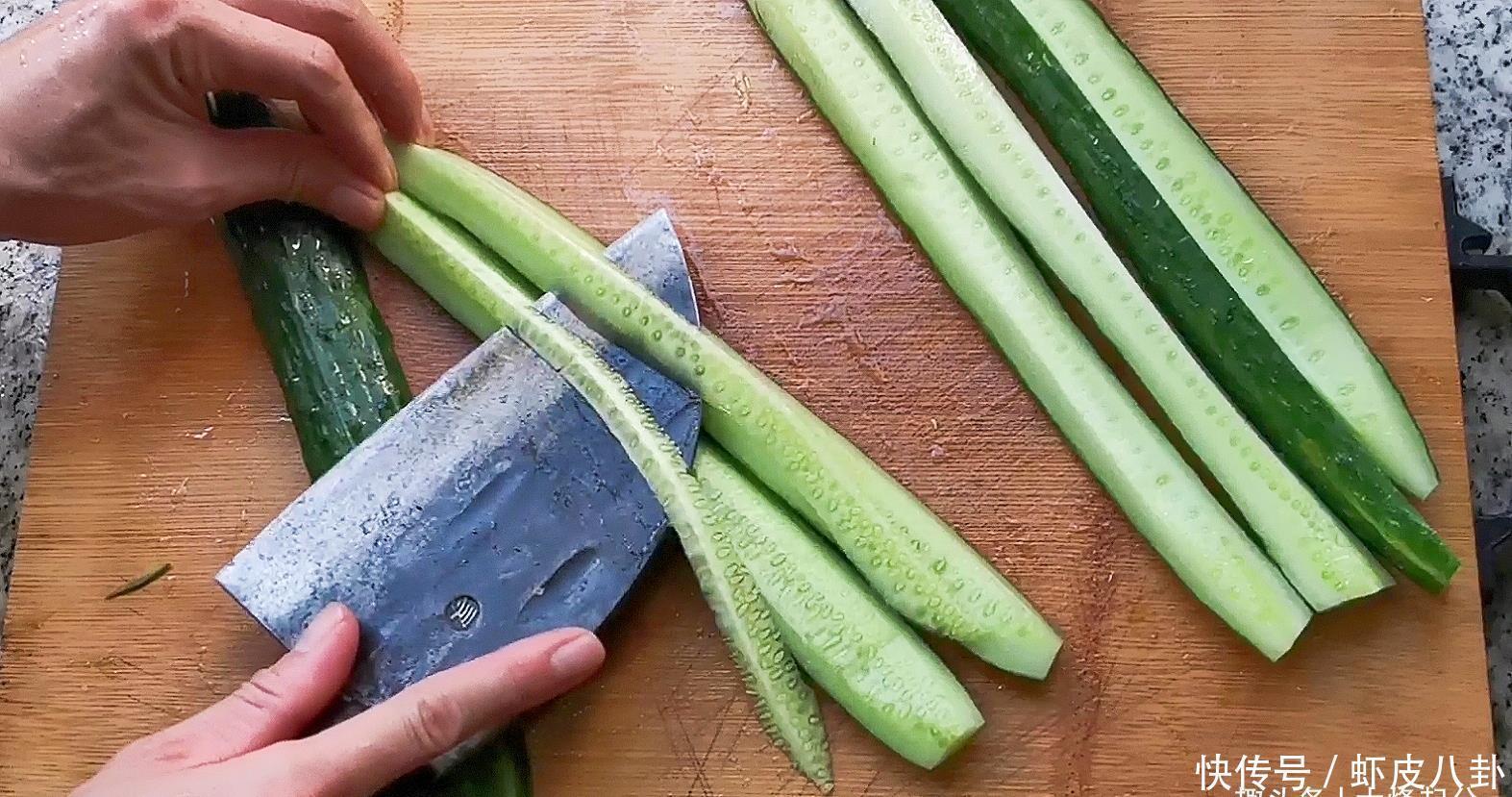 大厨分享“凉拌黄瓜”,味道比饭店好吃!做法简单,一看就会