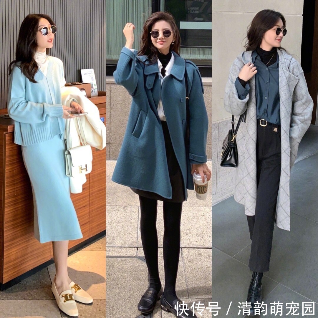 韩国女生的过冬示范,由内到外气质又好看,照着穿化臃肿为时髦