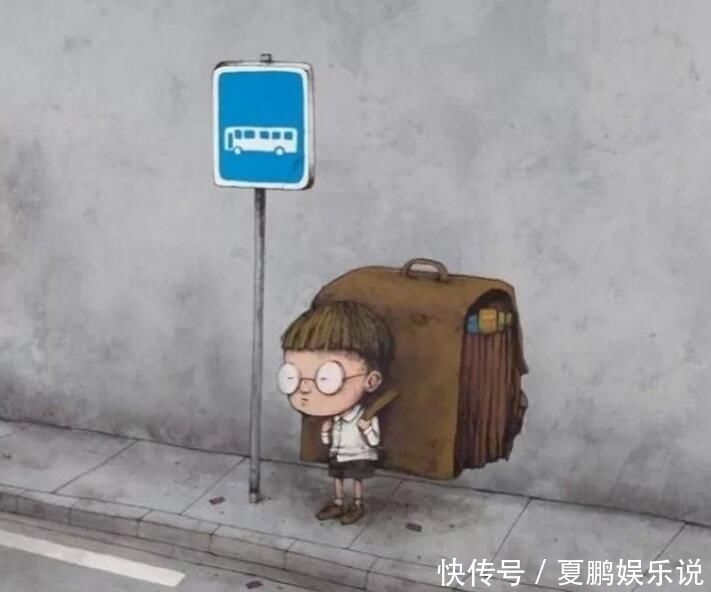 德兰#法国画师的插画艺术,表达了有意思的内涵,你能看懂几幅?