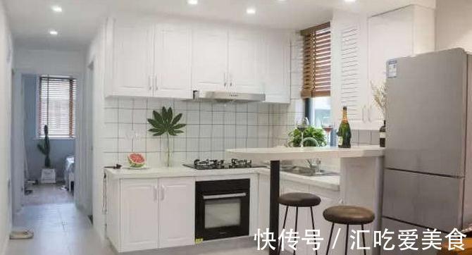 开放式|60㎡一字户型妙用开放式格局,简单利落的软装设计更是锦上添花