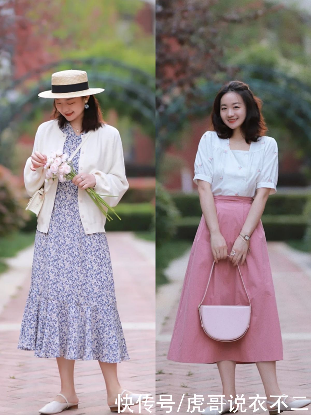 微胖|真正会穿的微胖中年女人，穿裙装很少搭小白鞋，夏季这么穿更优雅