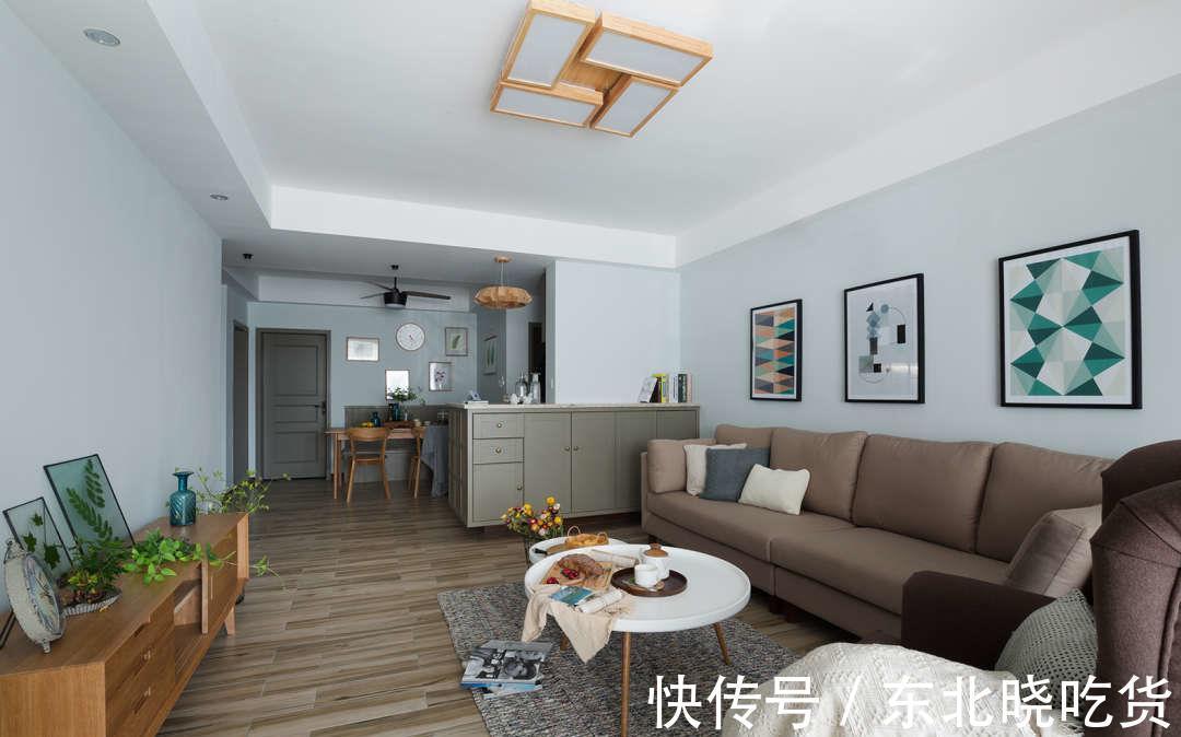 现代|现代简约三居室,用纯美配色勾勒格局,享受光影流年