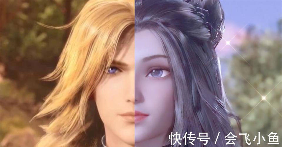唐三|斗罗大陆CP半张脸,大师和比比东无缝衔接,唐三和小舞一脸夫妻相