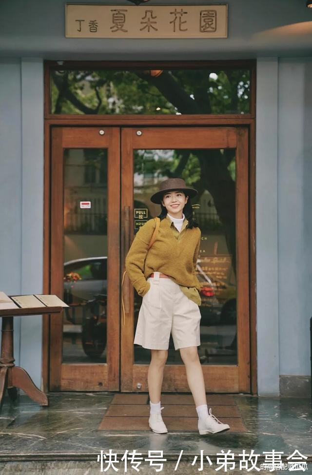 今年流行的针织衫还不会穿跟着三木博主这样穿,时髦又减龄