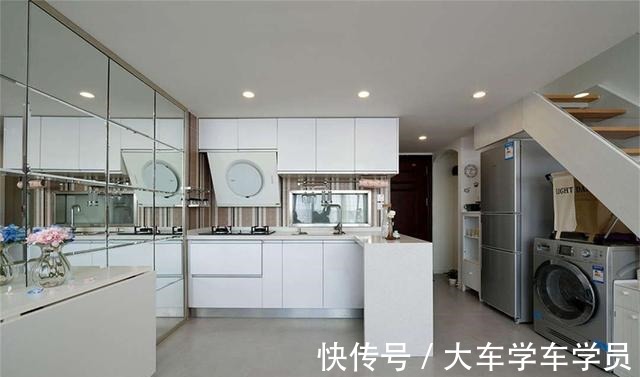 双卫|夫妻的42平复式公寓,一室户型规划了双卫,打造高品质生活空间!