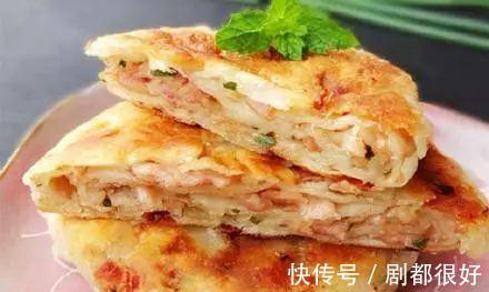 馅饼|馅饼最简单快速的新做法,外脆里嫩,一顿吃3个都不够
