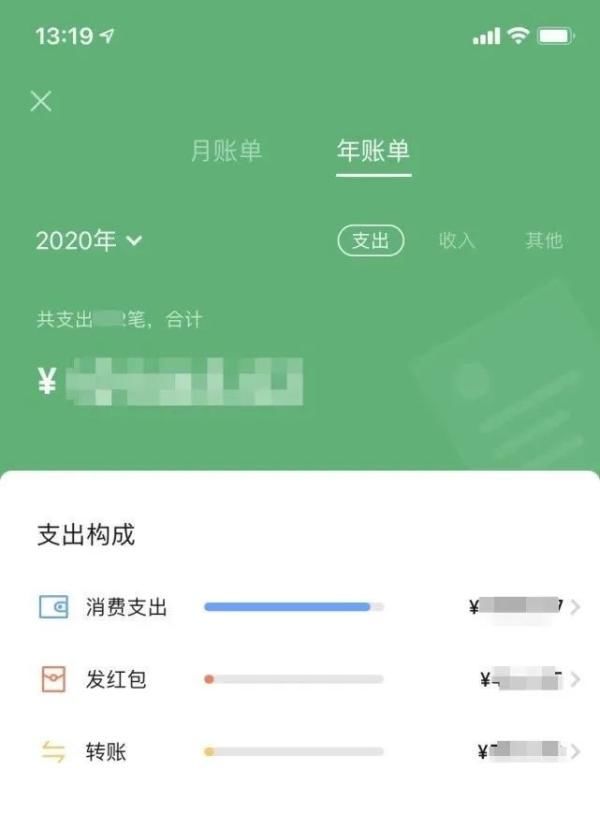 微信|2020微信年度账单上线！原来你这么有钱！