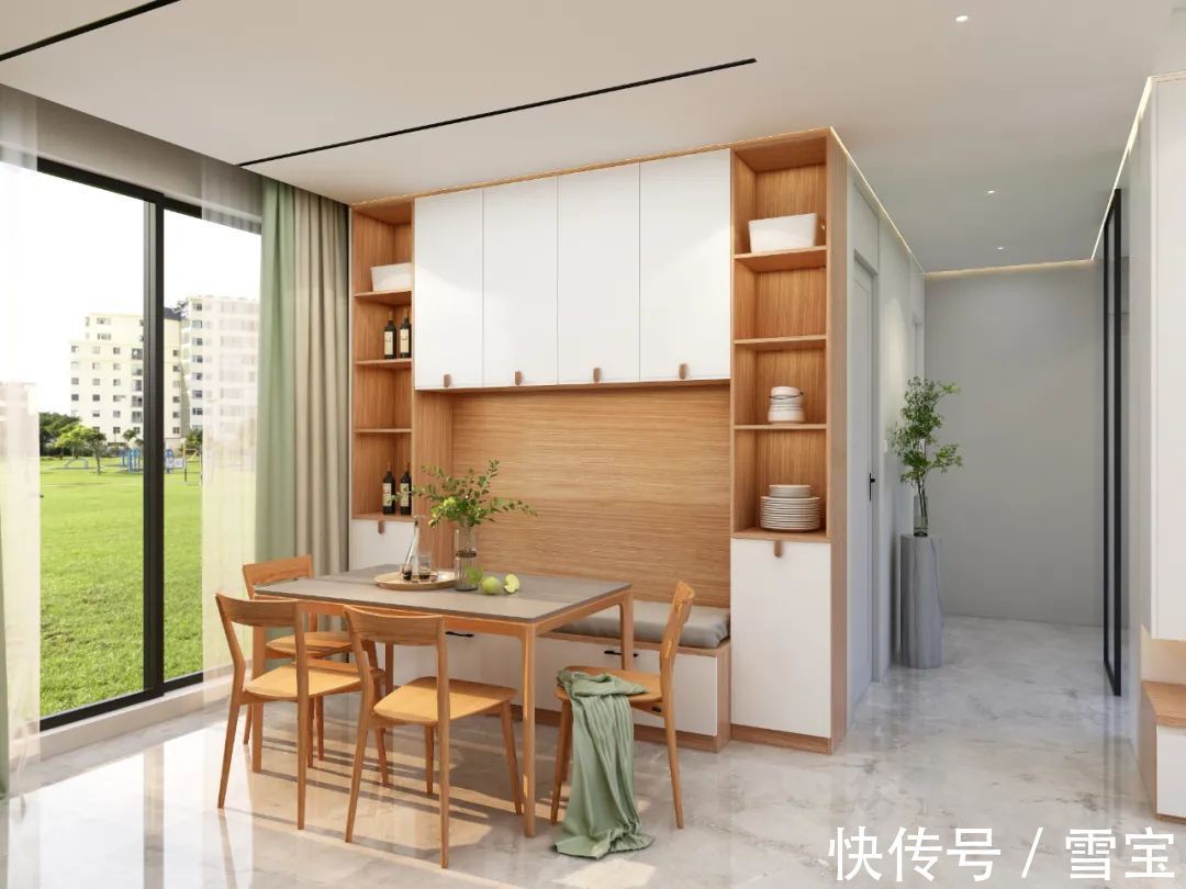 卡座|全屋定制的小户型神器,5个空间适合装“卡座”!