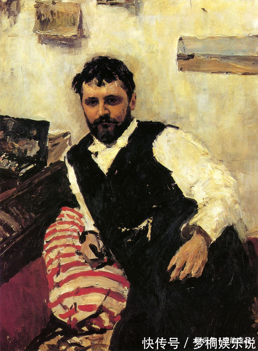 肖像画家!俄罗斯杰出的肖像画家,列宾的学生谢洛夫,油画作品欣赏