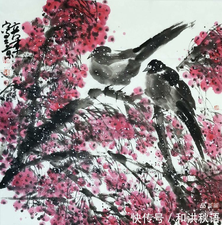 交流展!"翰墨留韵一8省市国画名家天津交流展"开幕