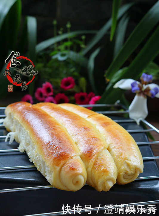 配方|面包此做法,香甜柔软又筋道,撕开能拉丝,配方很简单