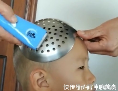 孩子|爸爸给孩子理发,儿子的眼神火了!儿子:难道我不要面子吗?