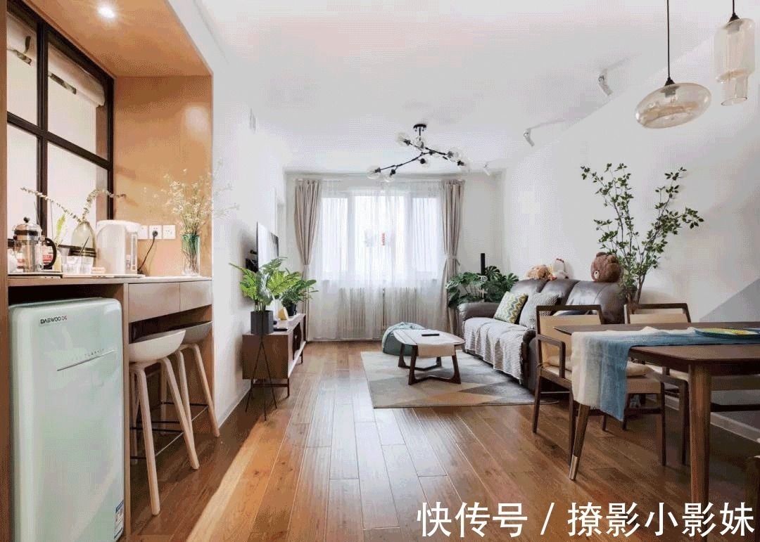 闺蜜|闺蜜的80㎡小家,虽然面积不大,但精致又耐看,一进屋就迷住了!