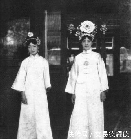 婉容|末代皇后婉容珍贵老照片,长相端庄却遭溥仪厌弃,吸食鸦片烟度日