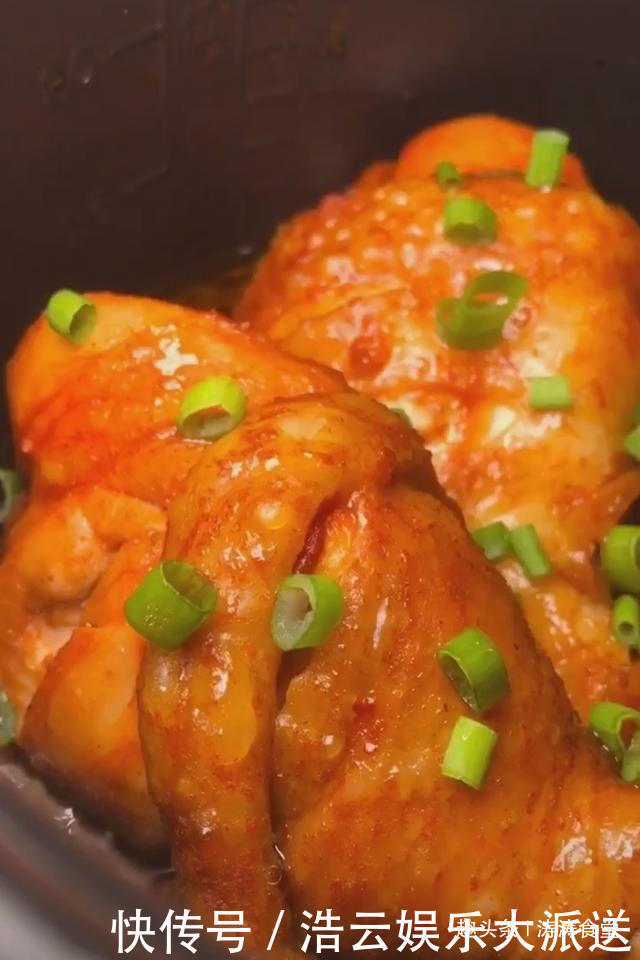 电饭锅|颜色红里透亮,肉质鲜嫩入味,做成后满屋飘香,超级诱人,煲鸡腿