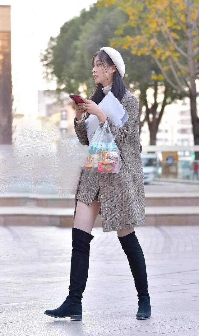 选择|再懒也不要穿运动鞋, “长筒靴”现在正当红, 穿着显高还不累脚!