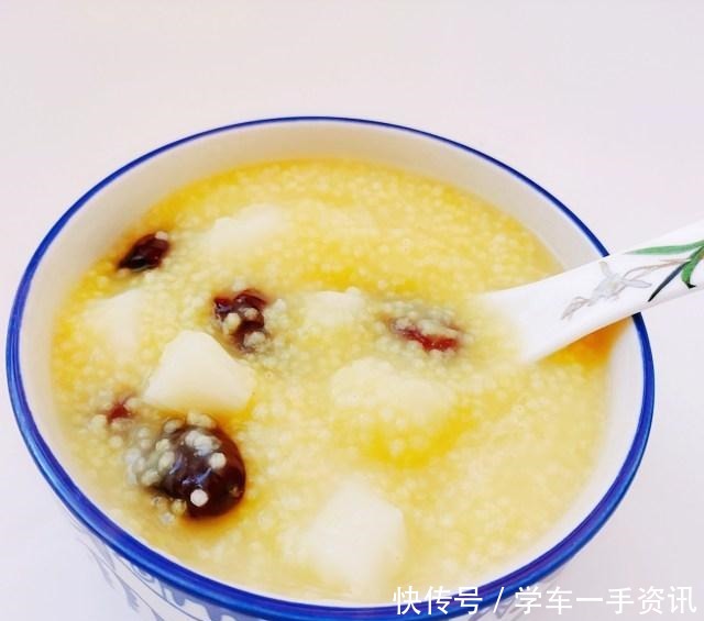 红枣山药小米粥,补气补血,营养丰富