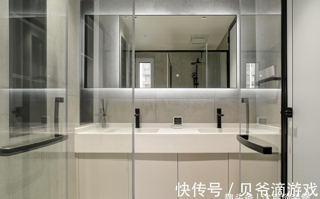 横厅|40岁哥哥买下一个横厅，坚持极简装修，全屋简洁大气，太高级了