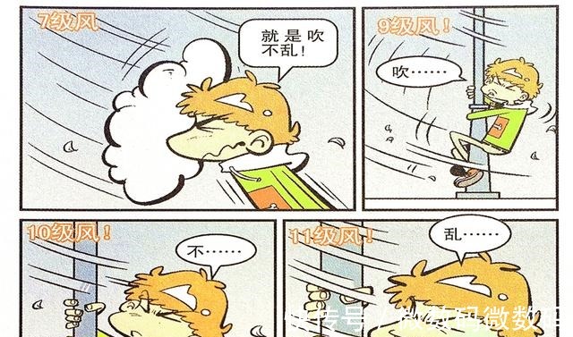 重要性 衰衰强力发胶硬顶大风,变成光头撒腿就跑,发型的重要性!