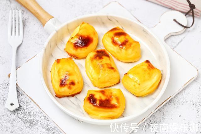 牛奶块|牛奶居然还能烤着吃,外焦里嫩、奶香浓郁,做法简单只需三步即可