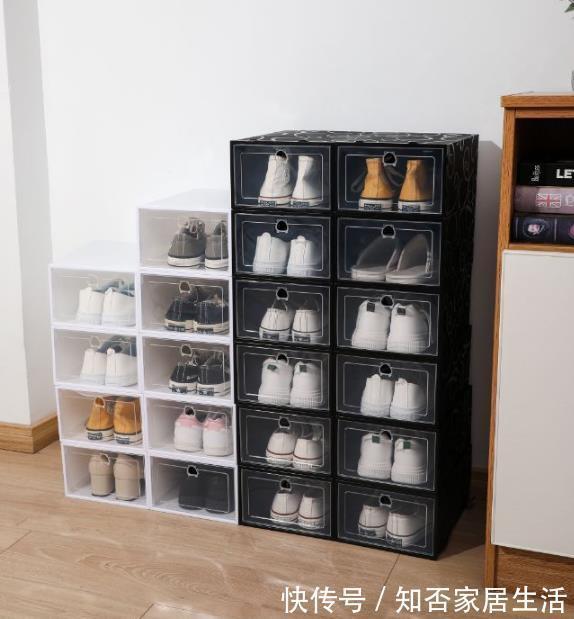 鞋子|参观新搬来的女邻居家，门口从不堆鞋子，真有创意，干净又整洁！