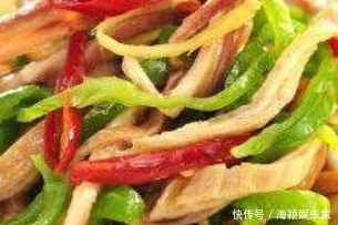 清脆|隔着屏幕都能闻到香味的炒猪肚,清脆美味,补虚损健脾胃,真是香