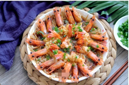 金针菇和这食材搭配是绝配,蒸一蒸5分钟出锅,鲜香无比又超好看