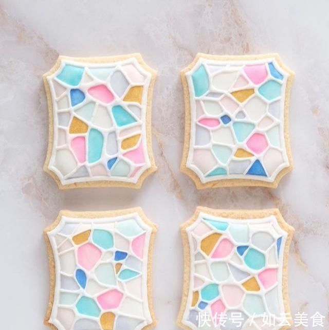 糖霜饼干|一双巧手，做出童话般的翻糖饼干，看完你会舍不得吃网友称太美