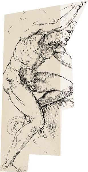 意大利文$去看文艺复兴大师的纸上绘画