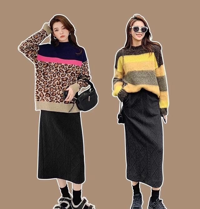 包容性 秋冬怎么穿才好看6条半裙12套搭配,轻松穿出时髦优雅小女人!