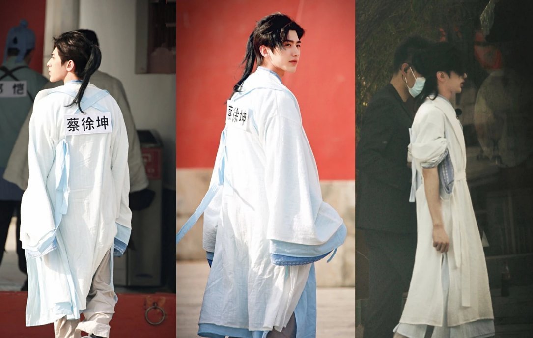 蔡徐坤|奔跑吧的所有成员都穿着古装蔡徐坤杨颖太亮眼