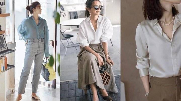 非衬衫|职场穿搭｜衬衫轻舞飞扬，是初夏该有的模样