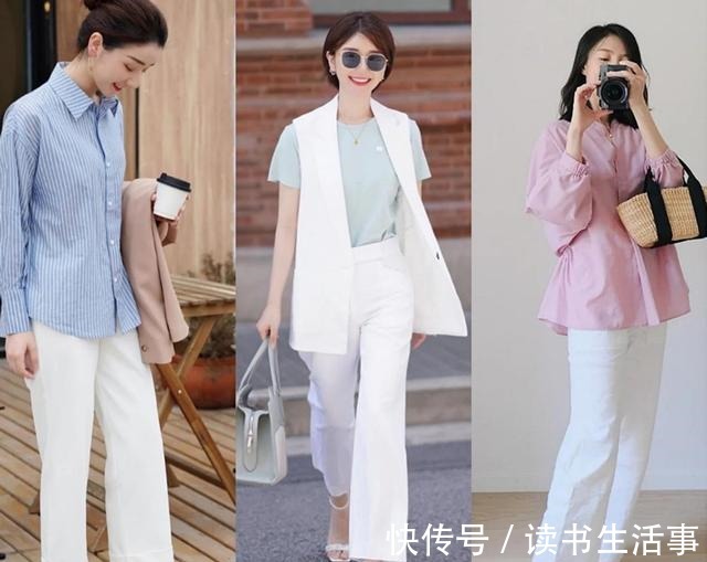 搭配 这才是今夏超火的“白裤子”搭配优雅又显高级,轻松穿出好气质!