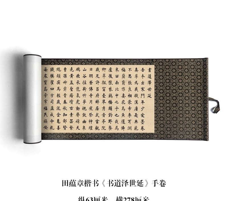 田蕴章|田蕴章77岁感言:楷书,写得不好,已经尽力了!曾翔:初学者水平