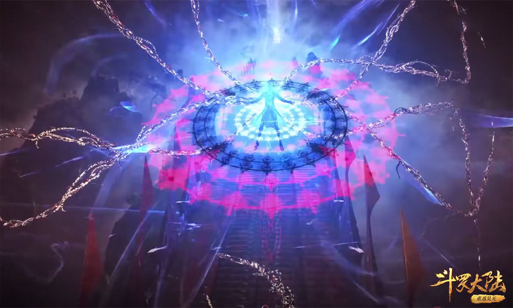 武魂真身|斗罗大陆:唐三突破70级吸收两个十万年魂环?三红好震撼,帅爆