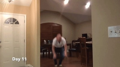 燃脂|波比跳是燃脂杀手!胖大叔每天坚持100个,2周后会发生什么