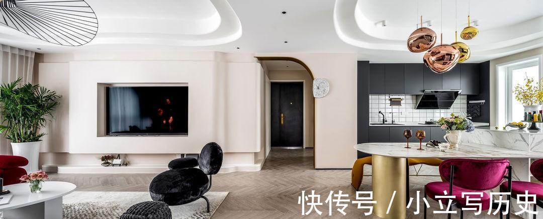 业主|红绿色搭配出雅致空间,热情活泼又张扬,不失自由和浪漫