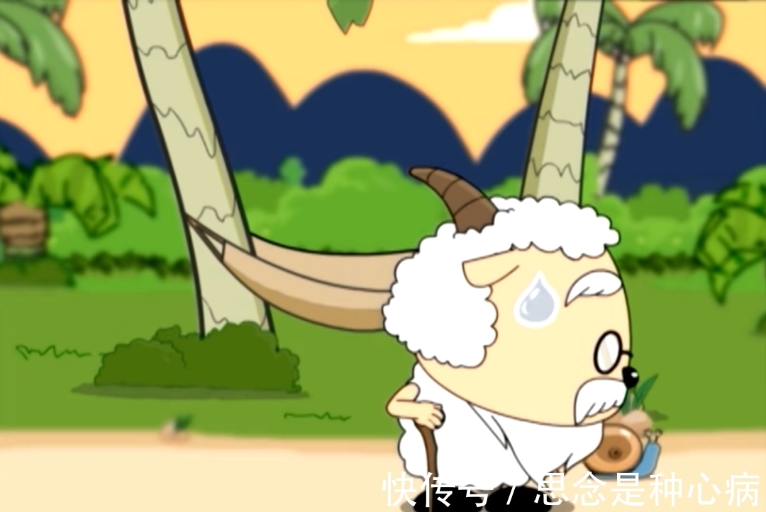 灰太狼|喜羊羊与灰太狼中最初喜欢玩的一个梗,蜗牛是慢羊羊永远的对手