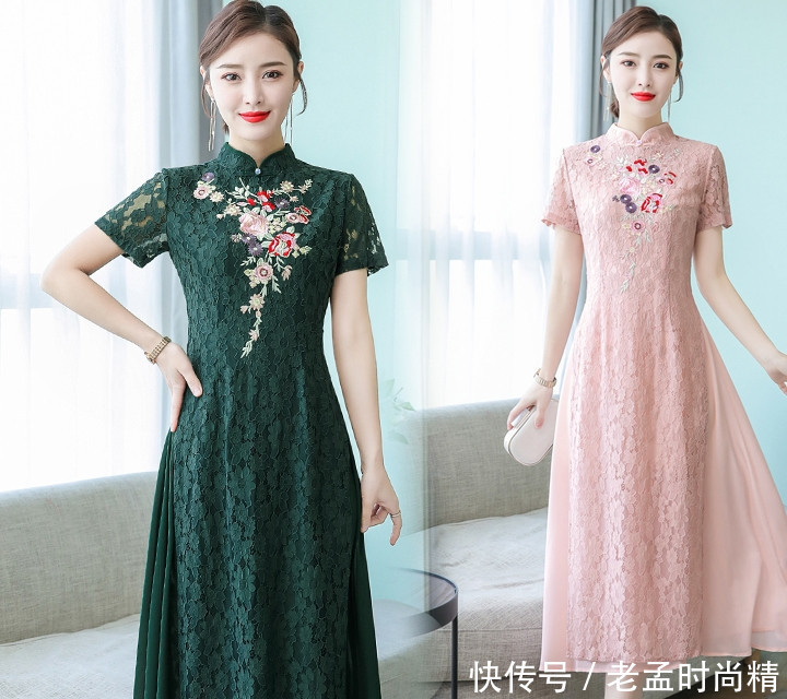 女人穿旗袍就是美! 尤其下面几款, 满满女人味