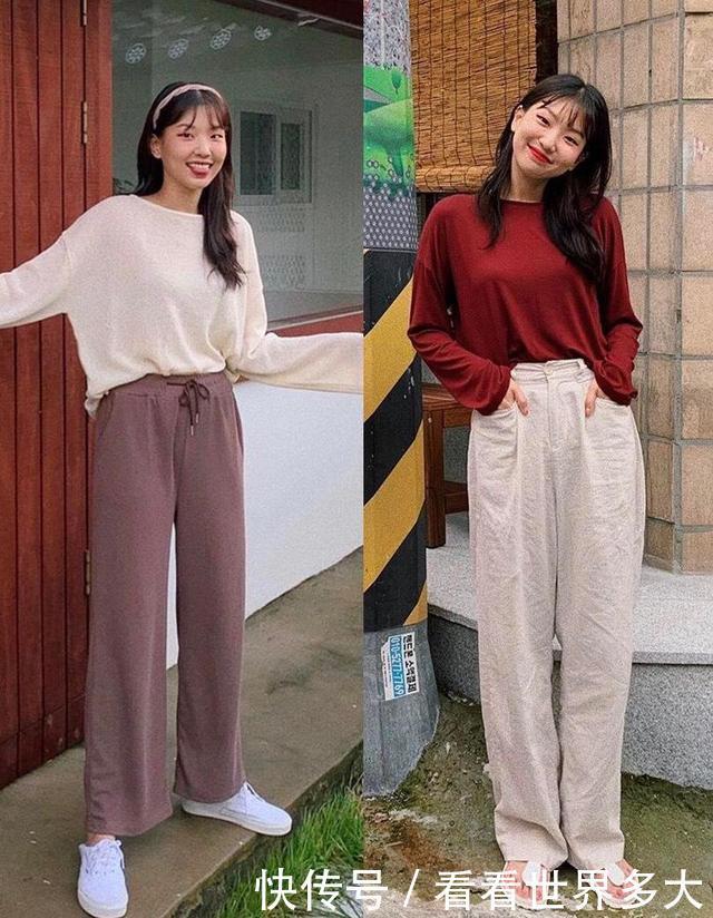 减龄|喜欢韩系风格的小姐姐,来看下时尚博主的穿搭,减龄活泼