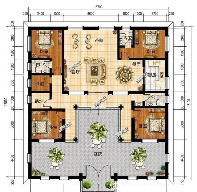 进深|想要中式别墅怎么建精选5套户型分享，别再去求设计师了
