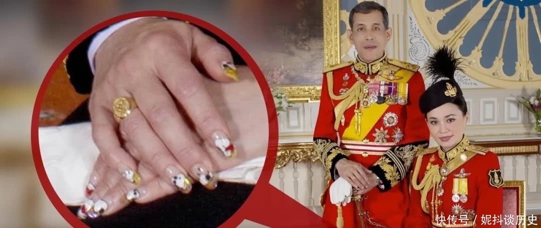 苏提达首饰盒再添一枚新戒指,虽然没有西拉米奢华,但满脸幸福