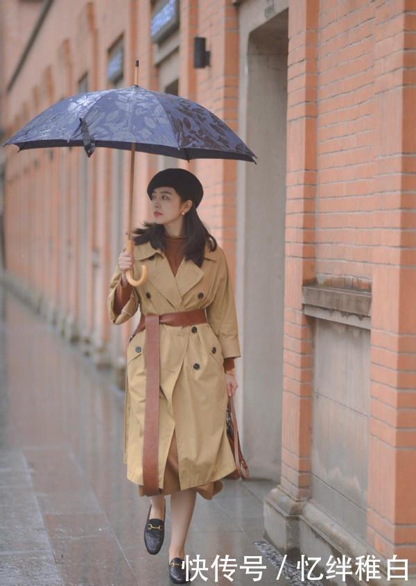 早春不知道怎么穿?从三木那找到3套风衣搭配,优雅又高级,好美