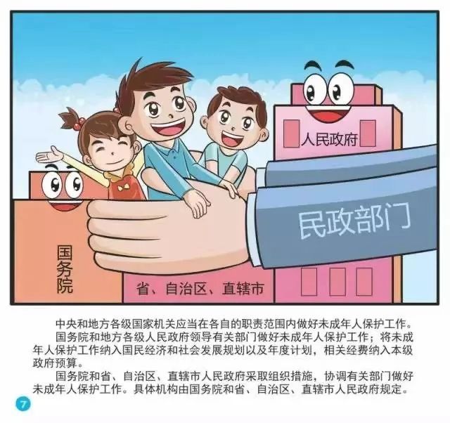 【普法宣传】漫画解读《未成年人保护法》（一）