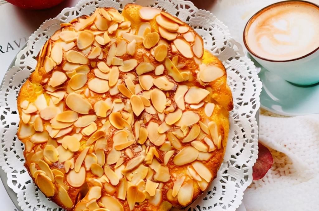  苹果|网红苹果千层蛋糕，奶香浓郁，不用打发就能搞定