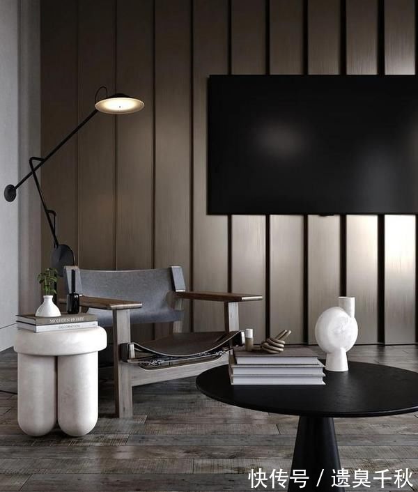 单身公寓|外国小伙的93㎡单身公寓,全屋轻奢风,卧室纱帘让网友吵翻了天