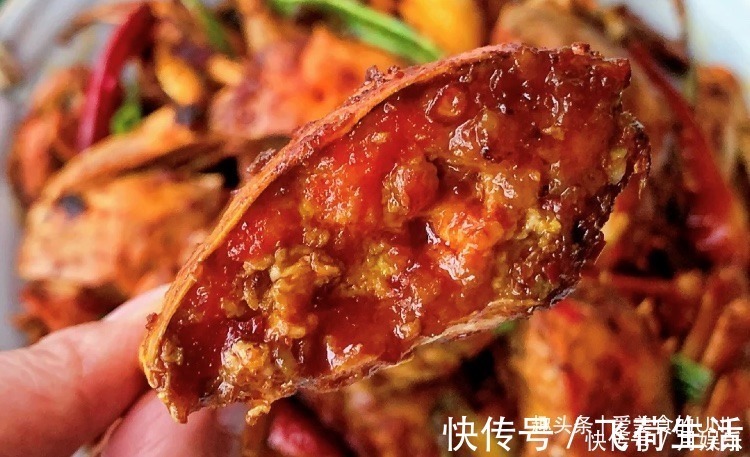 香辣蟹|香辣蟹你能拒绝吗鲜美入味，做法简单！