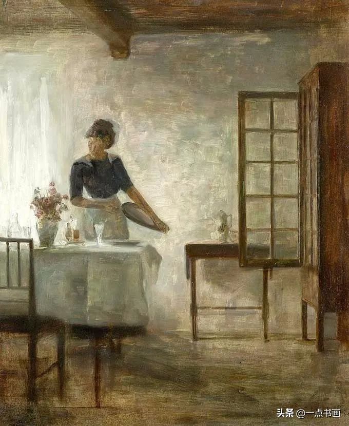 女人$油画里那些读书女人,那一刻全世界都是安静的
