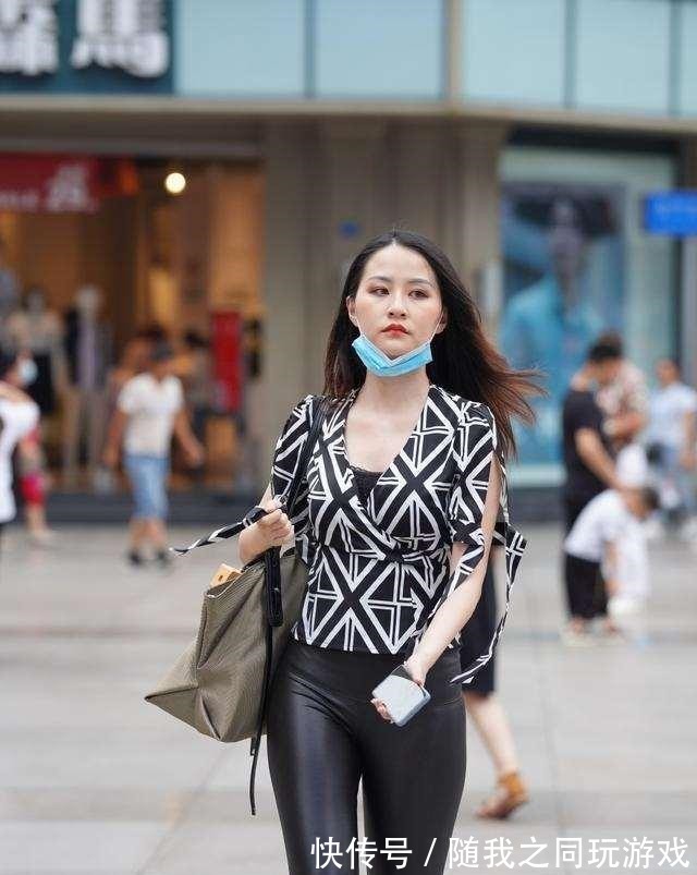上衣 打底裤风格千千万,更迷人和自信,很配你这个小仙女!