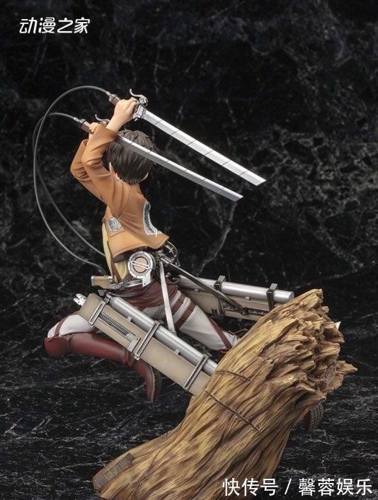 手办|寿屋《进击的巨人》艾伦·耶格尔18比例重制版手办